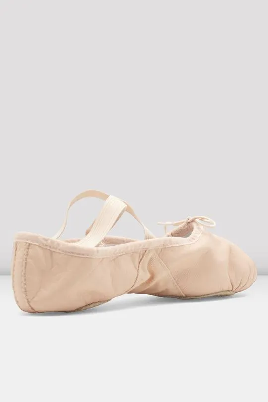 Bloch S0203G Prolite II Leather & Canvas Split-Sole PINK Ballet Shoe
