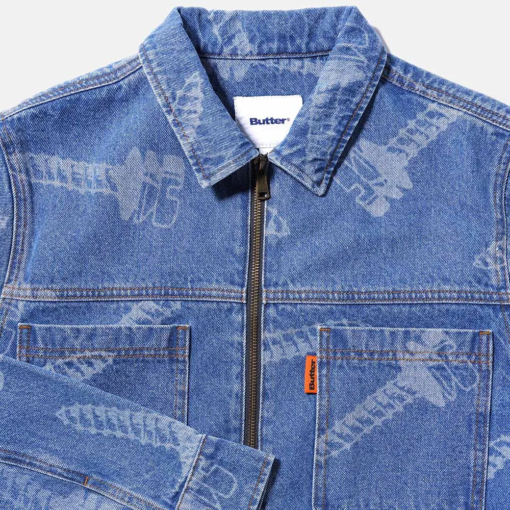 Butter Goods - Screw Denim Jacket - Washed Indigo