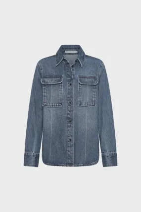 Camilla and Marc Verona Denim Shirt in Classic Blue