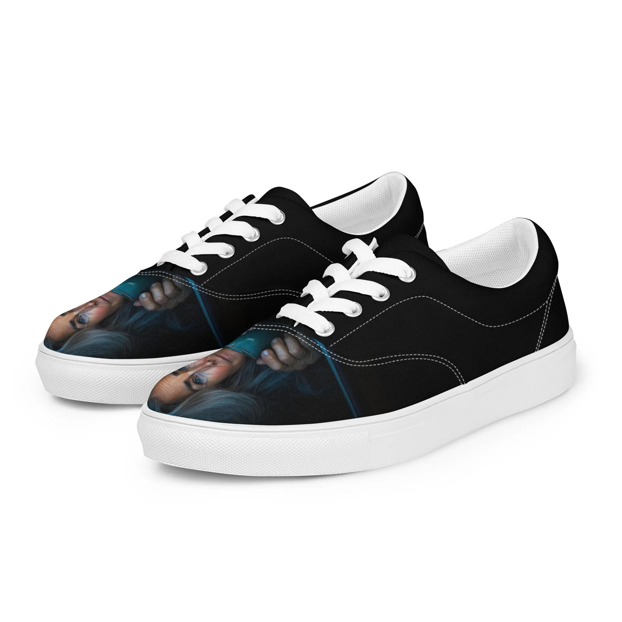 Charming Brew Women’s lace-up canvas shoes