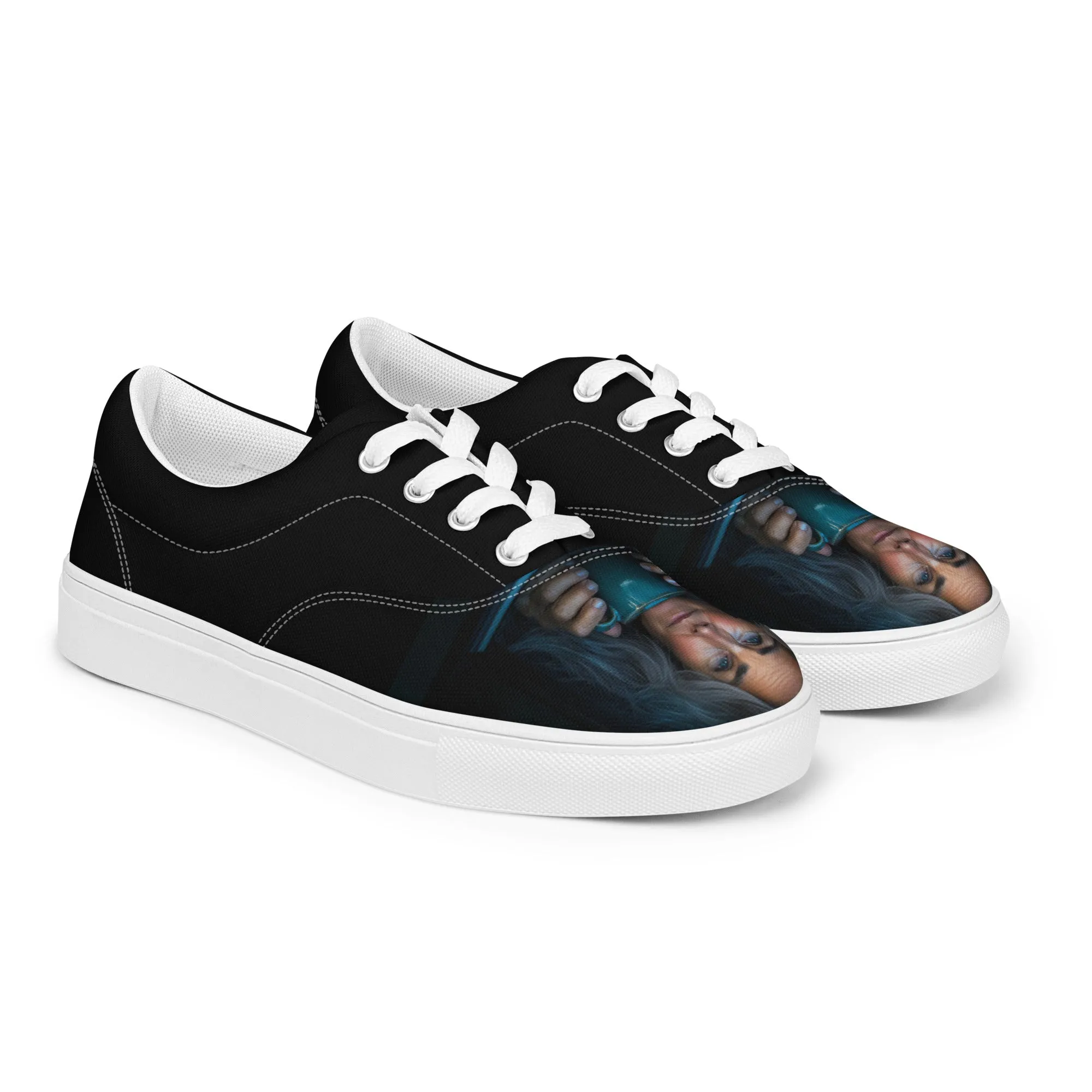 Charming Brew Women’s lace-up canvas shoes