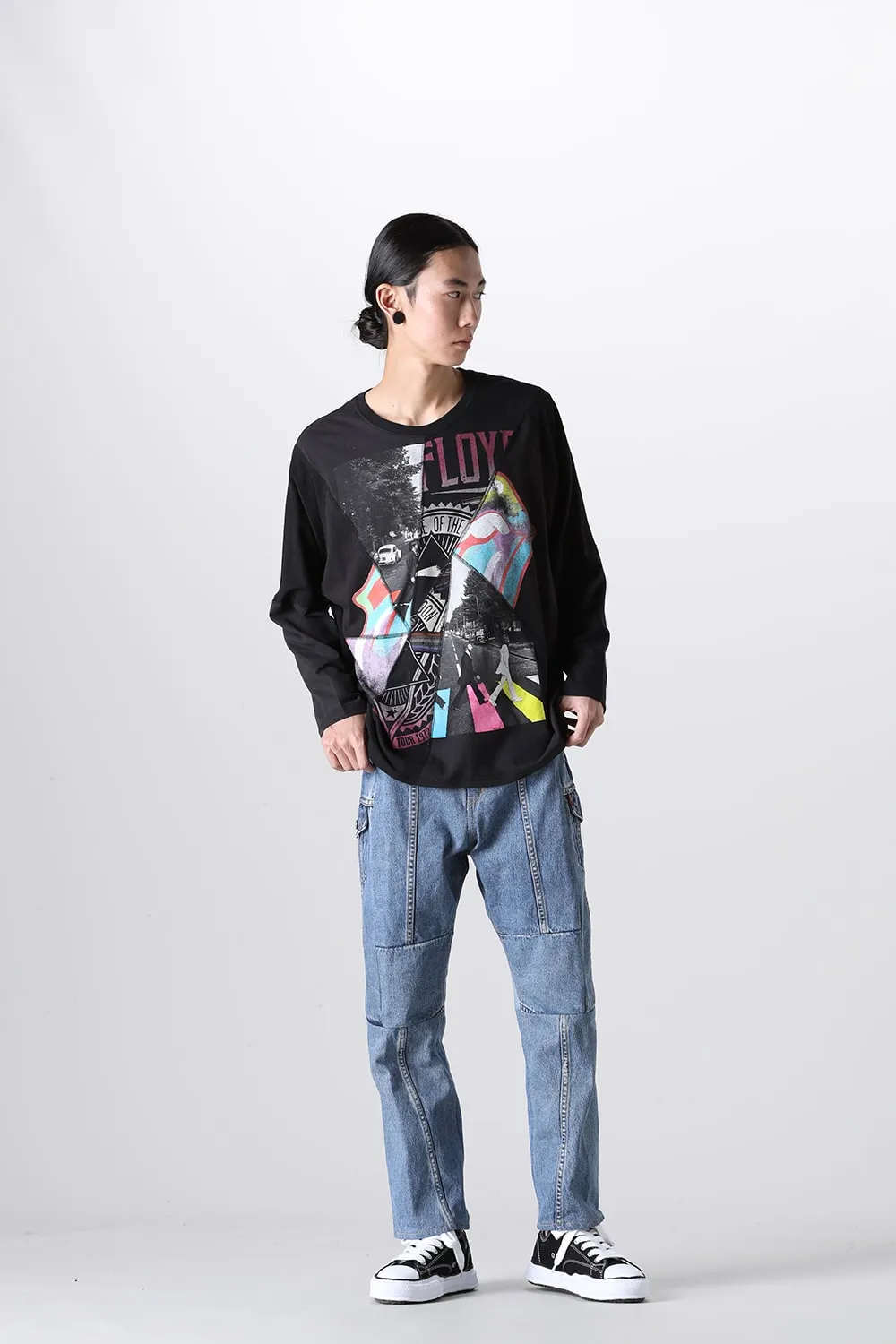 Denim Cargo Pants - M2
