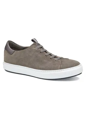 J & M Collection Anson Lace-to-Toe in Grey English Suede