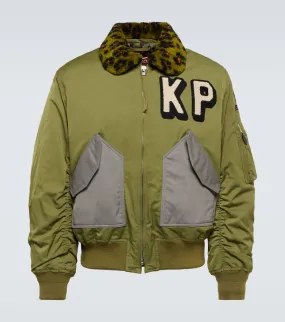 Kenzo Logo bomber jacket