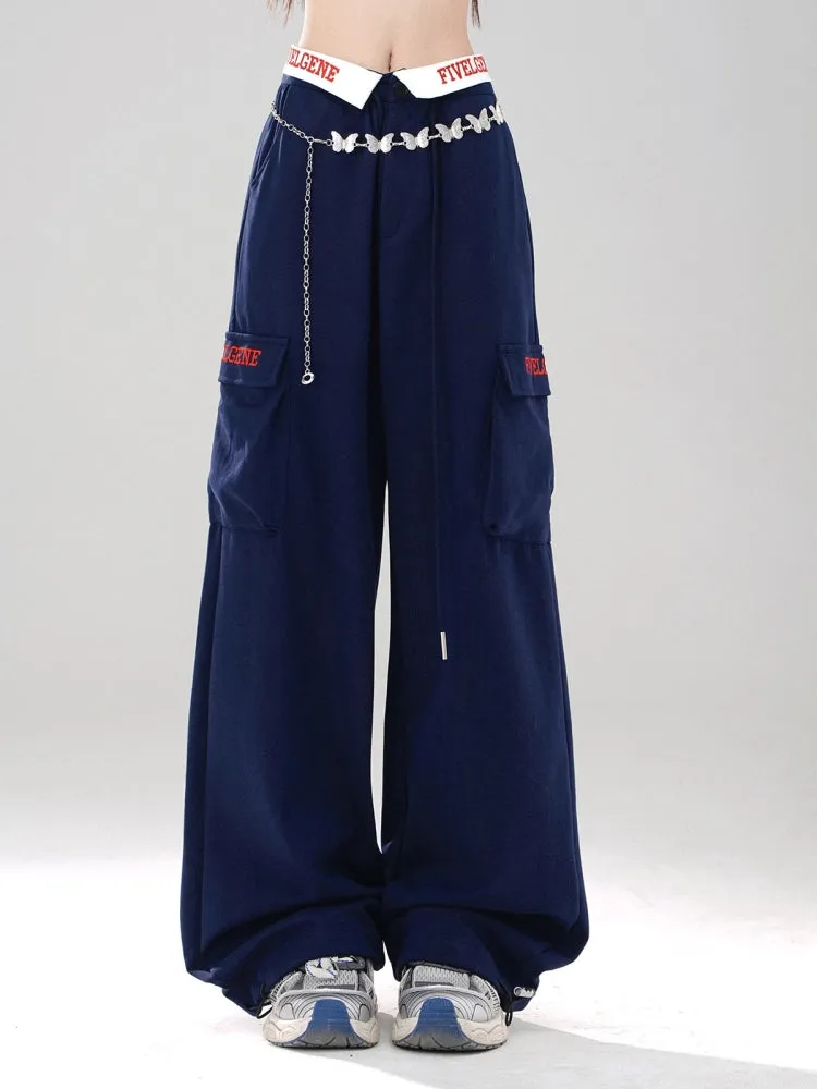 Loose Straight-Leg Casual Pants for Summer