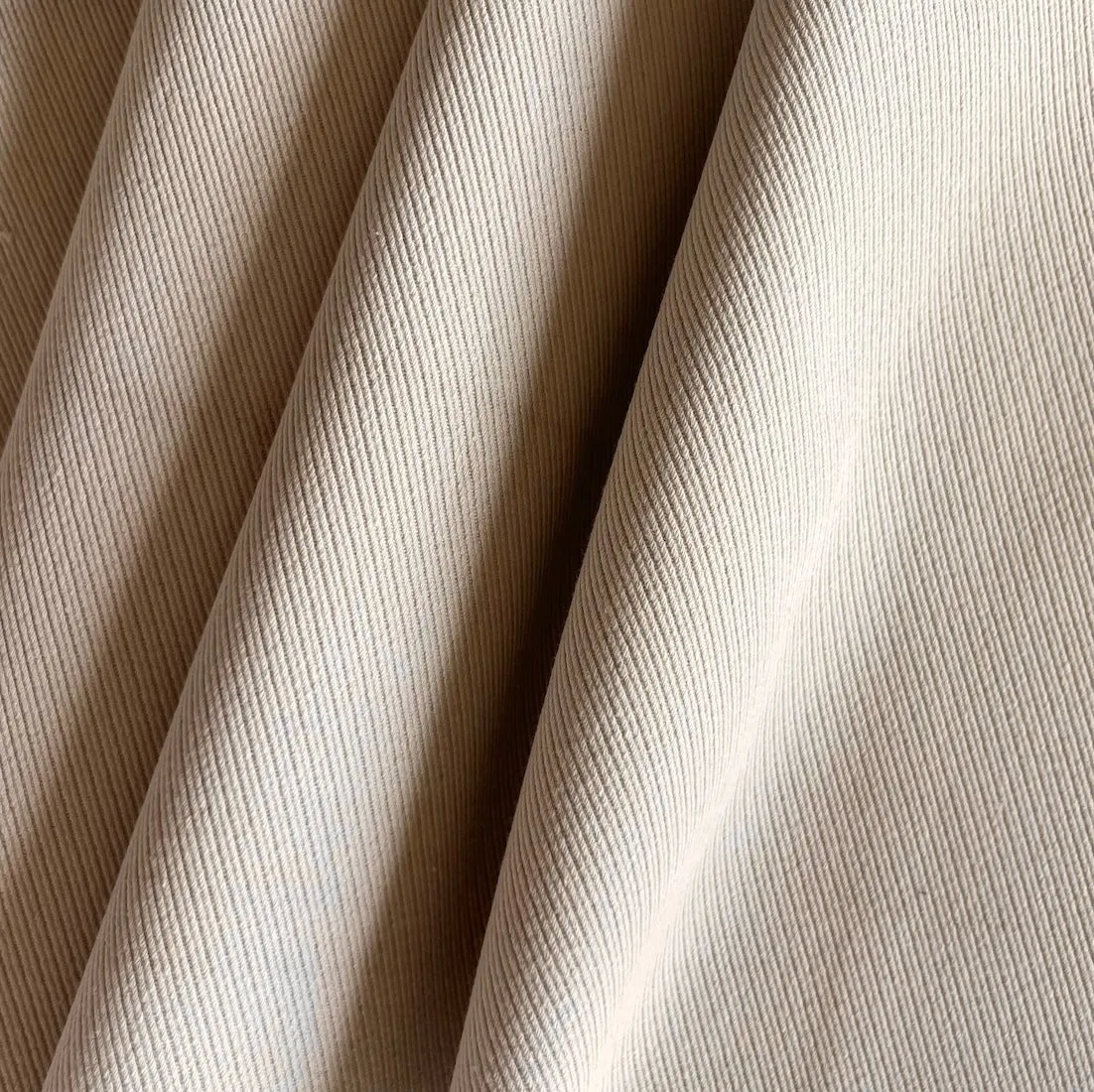 Loro Piana Stone Stretch Cotton Calvary Twill (Made in Italy)