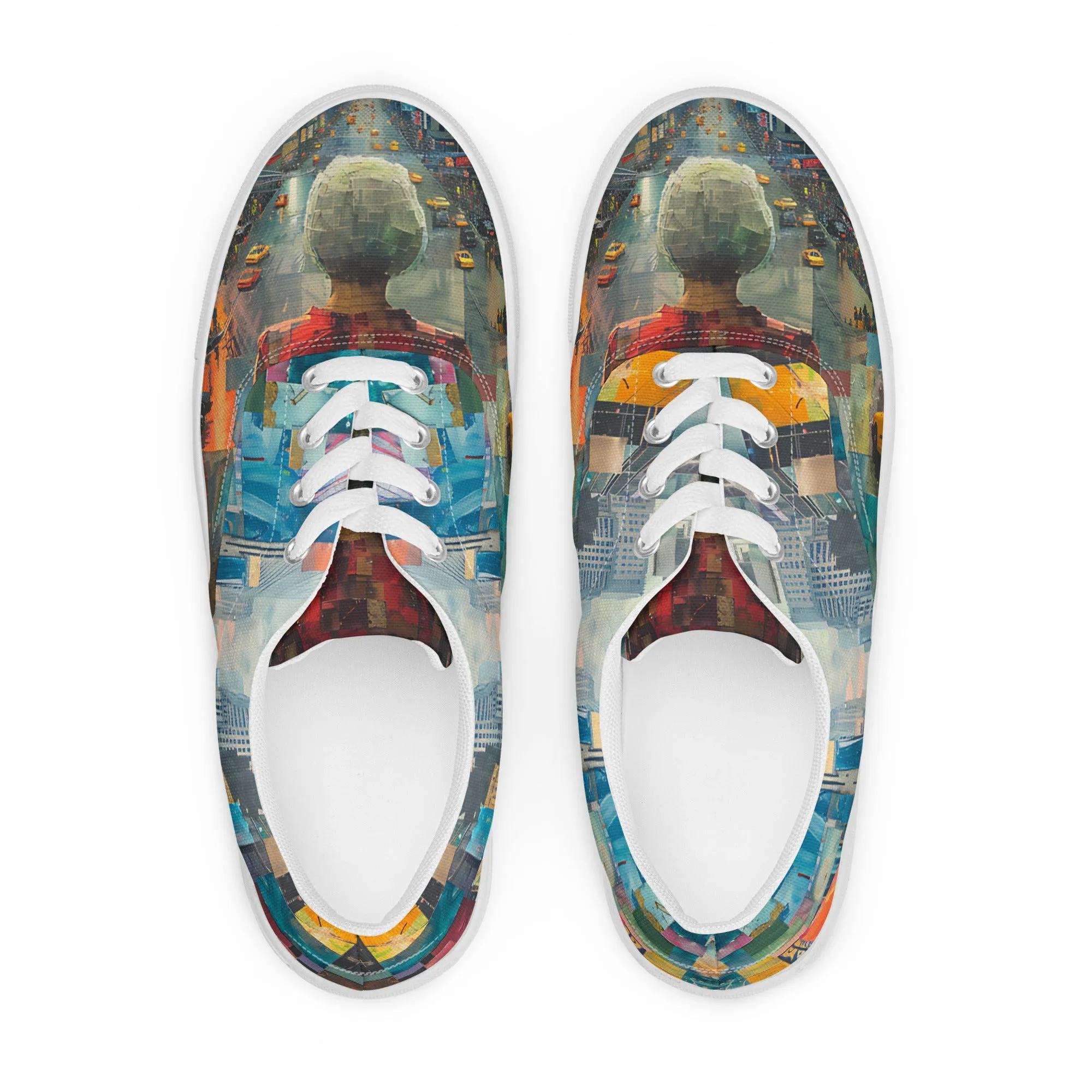 Radiant Journey Women’s lace-up canvas shoes