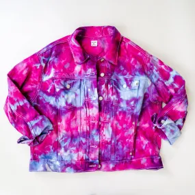 READY TO SHIP Women's Tie-Dye Classic Denim Jacket